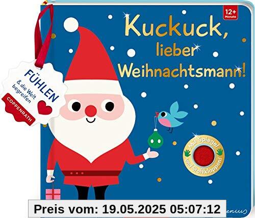 Mein Filz-Fühlbuch: Kuckuck, lieber Weihnachtsmann!: Fühlen und die Welt begreifen