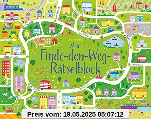 Mein Finde-den-Weg-Rätselblock