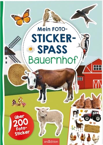 Mein Foto-Stickerspaß – Bauernhof: Über 200 Foto-Sticker | Stickerheft mit Foto-Stickern und illustrierten Szenen für Kinder ab 3 Jahren Mein Foto-Stickerspaß – Bauernhof: Über 200 Foto-Sticker | Stickerheft mit Foto-Stickern und illustrierten Szenen für Kinder ab 3 Jahren