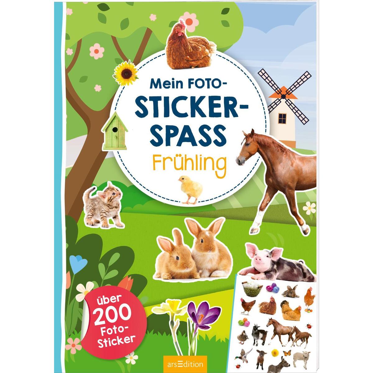 Mein Foto-Stickerspaß »Frühling« von Ars Edition GmbH