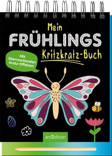 Mein Frühlings-Kritzkratz-Buch: Mit überraschenden Kratz-Effekten | Kreativer Kratzelspaß mit Malideen und Holzstift für Kinder ab 5 Jahren Mein Frühlings-Kritzkratz-Buch: Mit überraschenden Kratz-Effekten | Kreativer Kratzelspaß mit Malideen und Holzstift für Kinder ab 5 Jahren