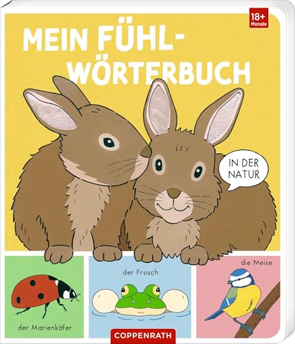 Mein Fühl-Wörterbuch: In der Natur: Spielbuch mit Fühlelementen und Gucklöchern, erstes Wissen, ab 18 Monaten (Fühlen und die Welt begreifen)