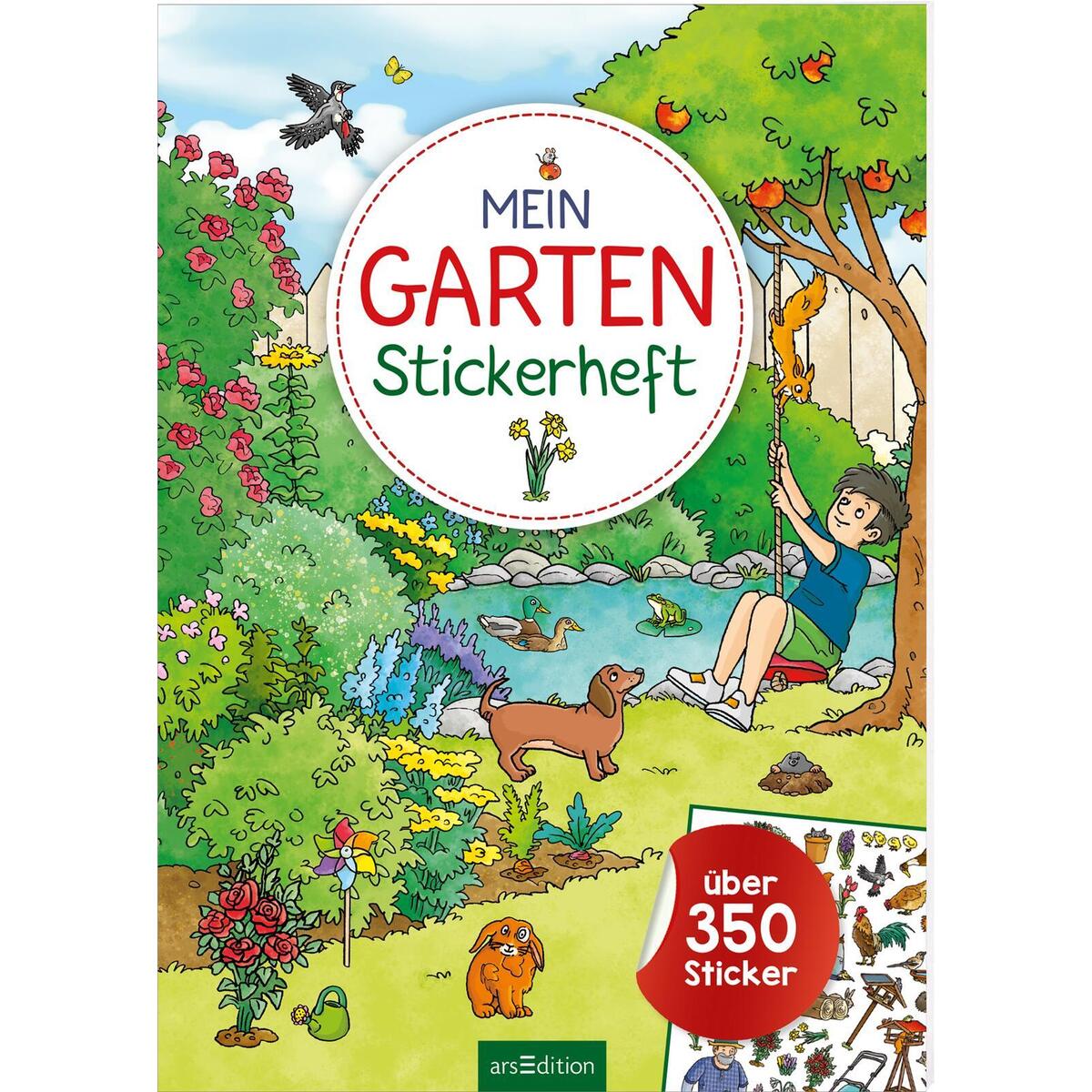 Mein Garten-Stickerheft von Ars Edition GmbH
