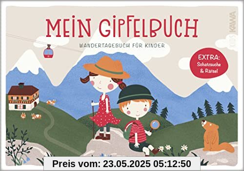 Mein Gipfelbuch: Wandertagebuch für Kinder