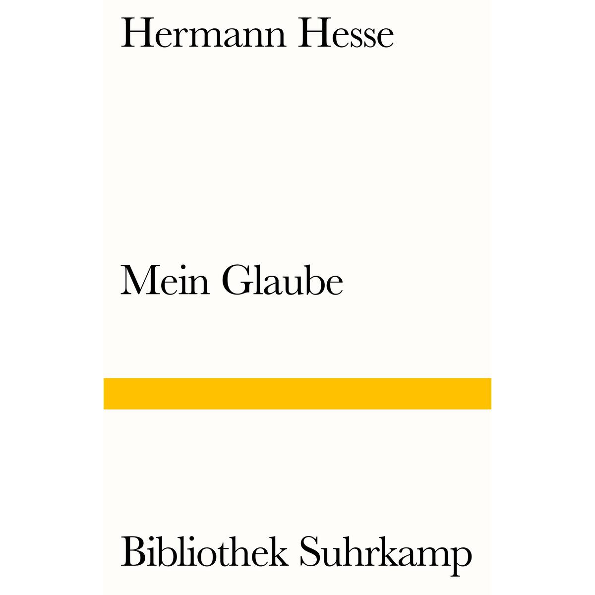 Mein Glaube von Suhrkamp Verlag