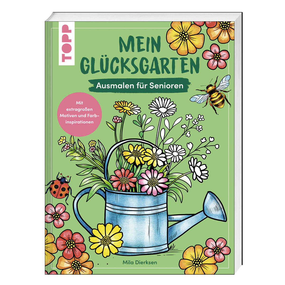 Malbuch »Mein Glücksgarten« von Frech Verlag GmbH