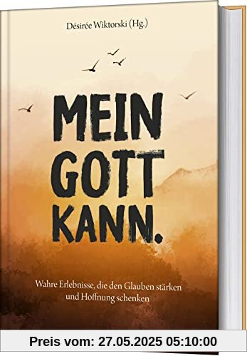 Mein Gott kann.: Wahre Erlebnisse, die den Glauben stärken und Hoffnung schenken