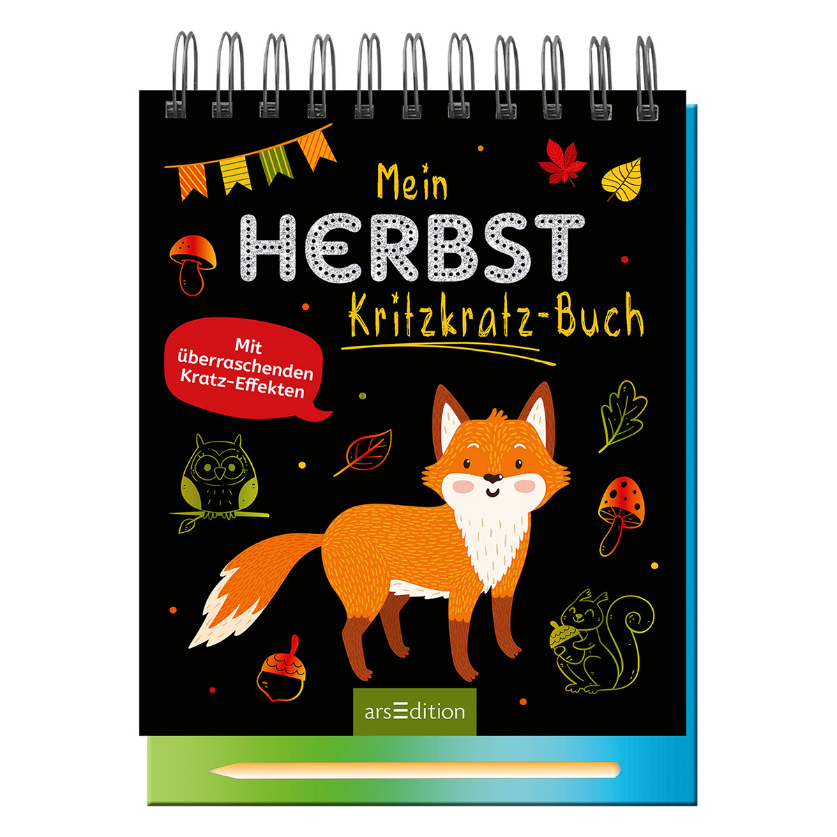 Mein Herbst-Kritzkratz-Buch von Ars Edition GmbH