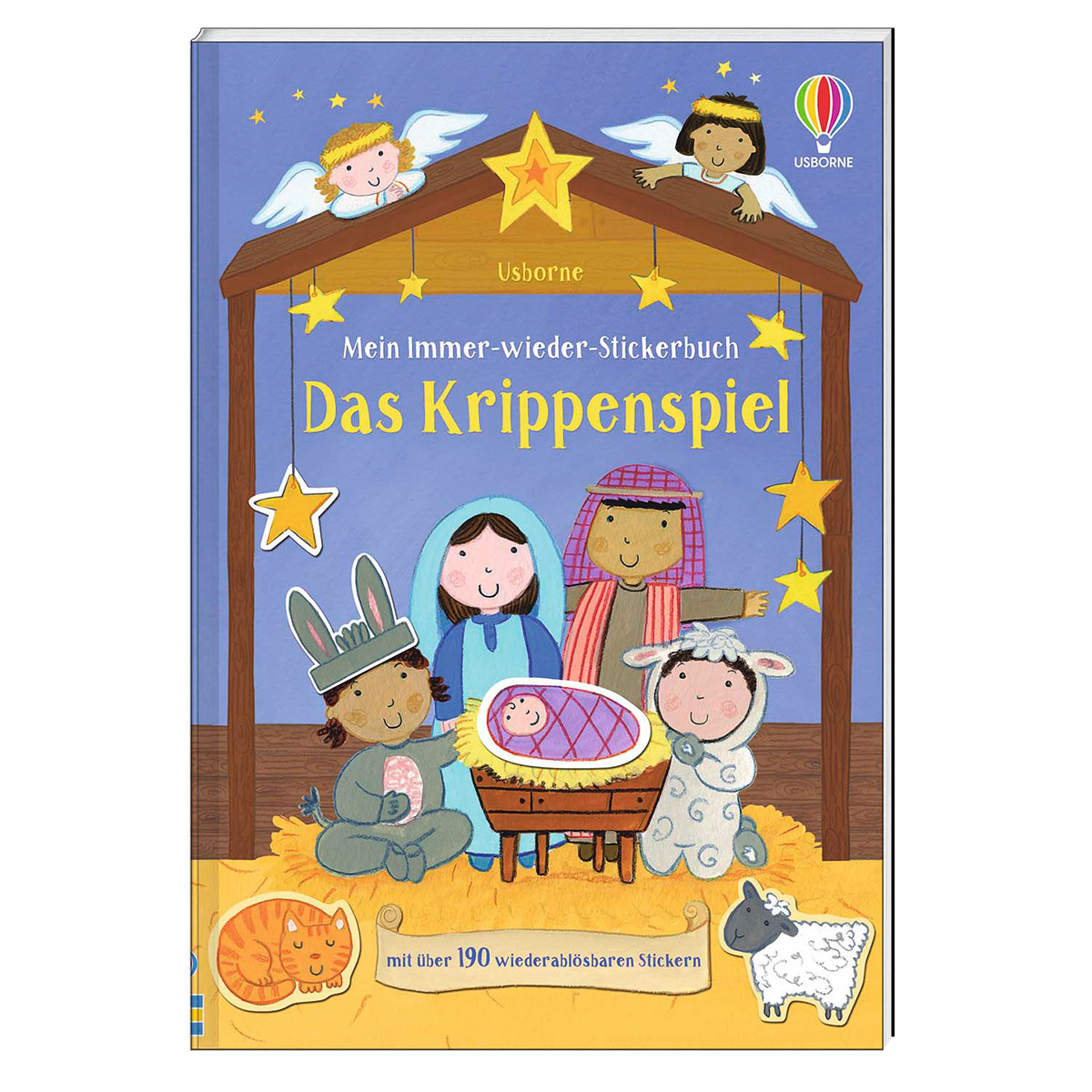 Mein Immer wieder Stickerbuch »Das Krippenspiel« Mein Immer wieder Stickerbuch »Das Krippenspiel«