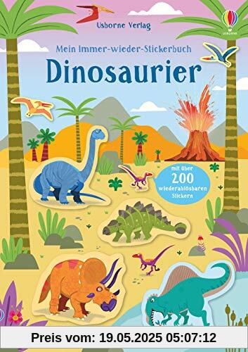 Mein Immer-wieder-Stickerbuch: Dinosaurier
