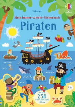 Mein Immer-wieder-Stickerbuch: Piraten von Usborne Verlag