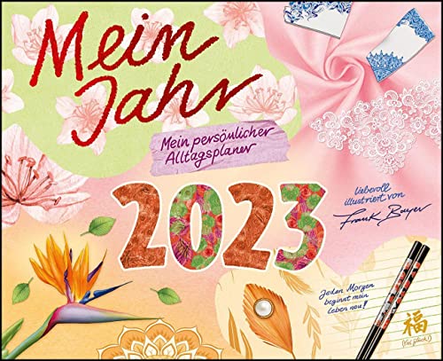 Mein Jahr 2023 - Mein persönlicher Alltagsplaner - Wand-Kalender - Broschüren-Kalender - 30x24,4 - 30x48,8 geöffnet von Alpha Edition