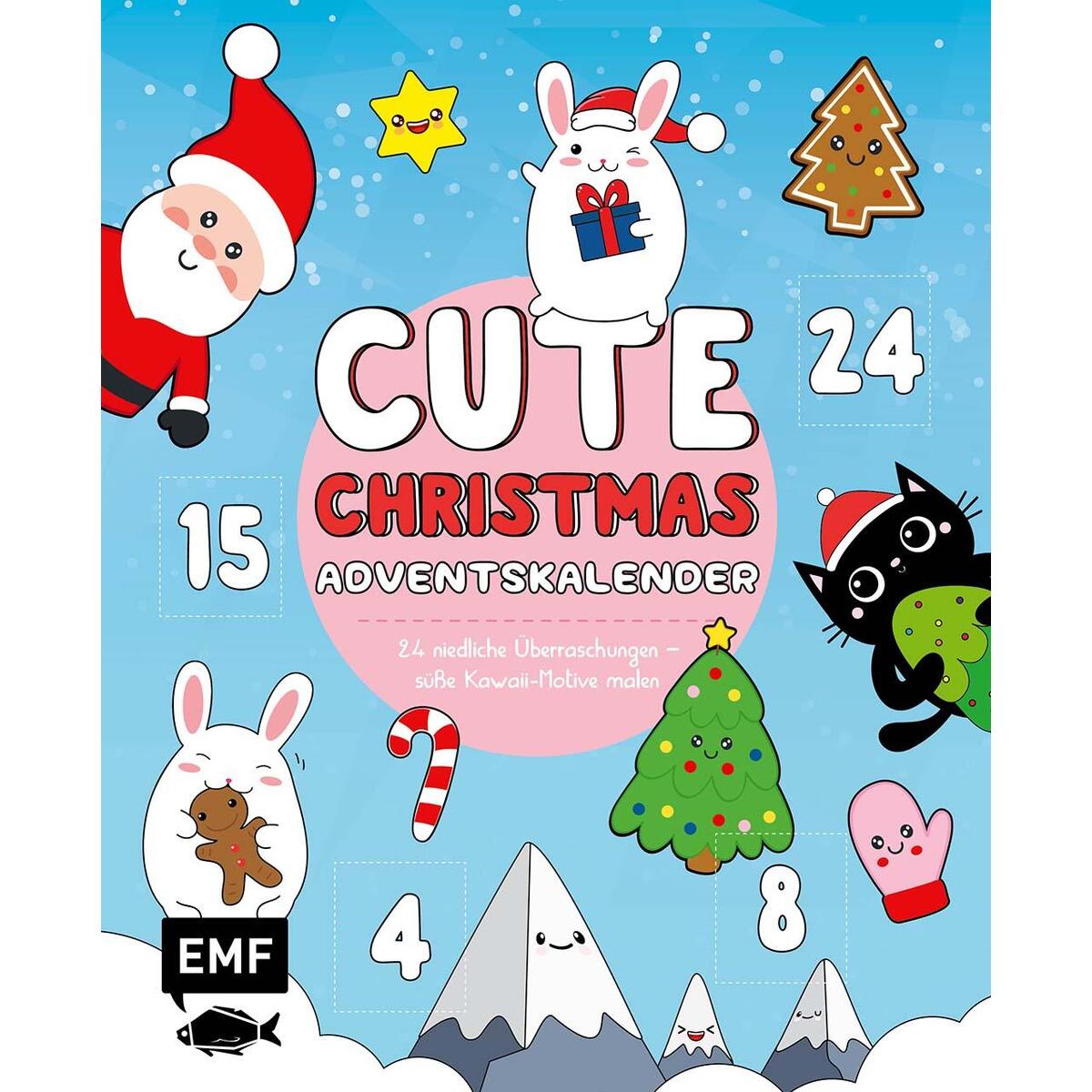 Mein Kawaii-Adventskalender-Buch: Cute Christmas Mein Kawaii-Adventskalender-Buch: Cute Christmas von Edition Michael Fischer