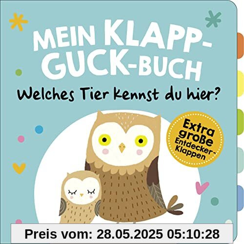 Mein Klapp-Guck-Buch: Welches Tier kennst du hier?: Mit extragroßen Entdecker-Klappen