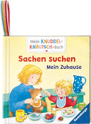Mein Knuddel-Knautsch-Buch: Sachen suchen. Zuhause; weiches Stoffbuch, waschbares Badebuch, Babyspielzeug ab 6 Monate Mein Knuddel-Knautsch-Buch: Sachen suchen. Zuhause; weiches Stoffbuch, waschbares Badebuch, Babyspielzeug ab 6 Monate
