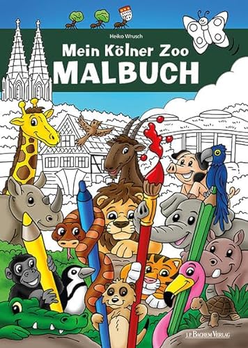 Mein Kölner Zoo Malbuch von Bachem J.P. Verlag