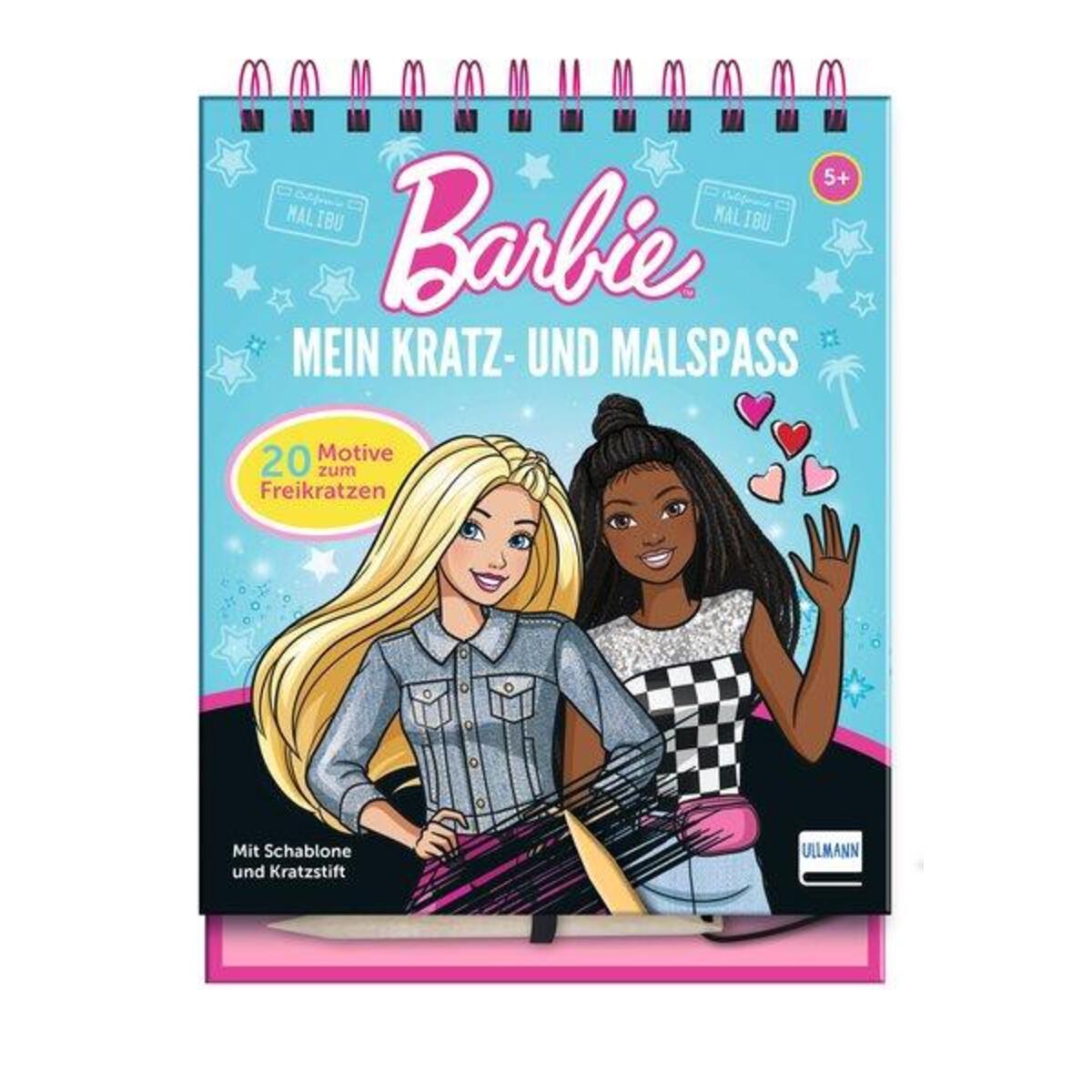 Mein Kratz- und Malspaß - Barbie von Ullmann Medien GmbH