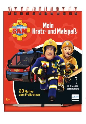 Mein Kratz- und Malspaß - Feuerwehrmann Sam: Kratzbuch mit 20 Kratzbildern von Feuerwehrmann Sam und Bildern zum Malen, Geschenk für Jungen und Mädchen ab 5 Jahren Mein Kratz- und Malspaß - Feuerwehrmann Sam: Kratzbuch mit 20 Kratzbildern von Feuerwehrmann Sam und Bildern zum Malen, Geschenk für Jungen und Mädchen ab 5 Jahren von ULLMANN