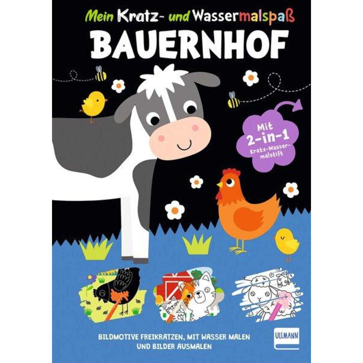 Mein Kratz- und Wassermalspaß - Bauernhof Mein Kratz- und Wassermalspaß - Bauernhof von Ullmann Medien GmbH