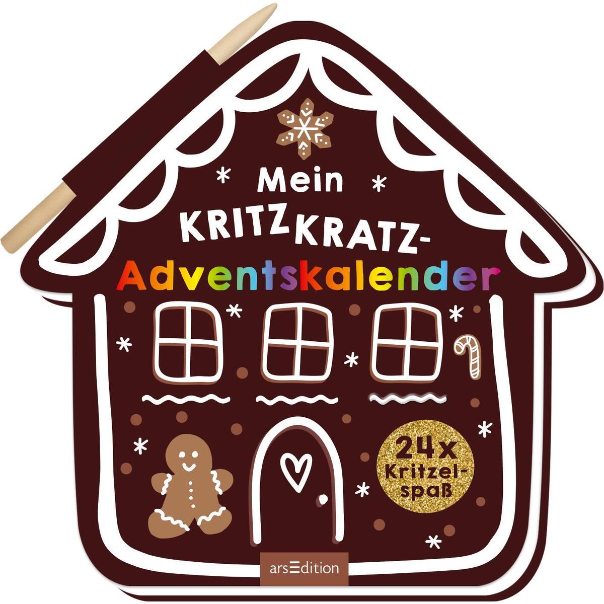 Mein Kritzkratz-Adventskalender Mein Kritzkratz-Adventskalender von Ars Edition GmbH