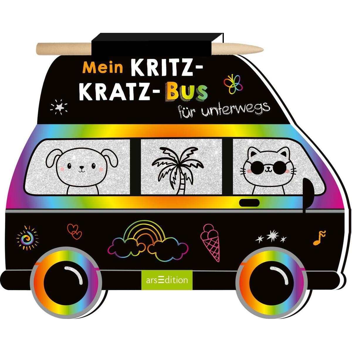 Mein Kritzkratz-Bus für unterwegs Mein Kritzkratz-Bus für unterwegs von Ars Edition GmbH