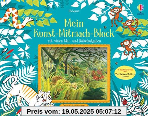 Mein Kunst-Mitmach-Block: mit vielen Mal- und Rätselaufgaben Mein Kunst-Mitmach-Block: mit vielen Mal- und Rätselaufgaben