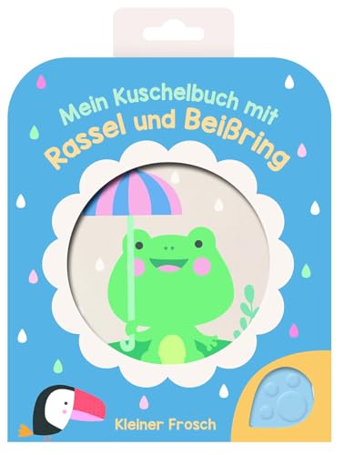 Mein Kuschelbuch mit Rassel und Beißring - Kleiner Frosch Mein Kuschelbuch mit Rassel und Beißring - Kleiner Frosch von YoYo Books