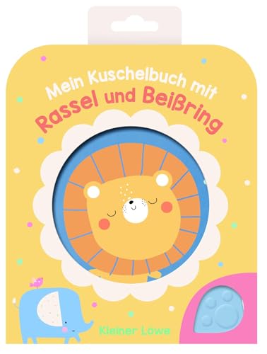 Mein Kuschelbuch mit Rassel und Beißring - Kleiner Löwe Mein Kuschelbuch mit Rassel und Beißring - Kleiner Löwe von YoYo Books