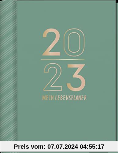 Mein Lebensplaner 2023: Großer Terminplaner, Bullet-Journal und Tagebuch mit Extra-Coachingseiten