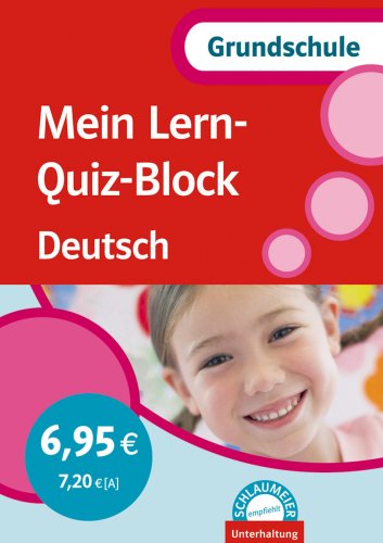 Mein Lern-Quiz-Block Deutsch: Grundschule. Unterhaltung von Klett Lerntraining GmbH