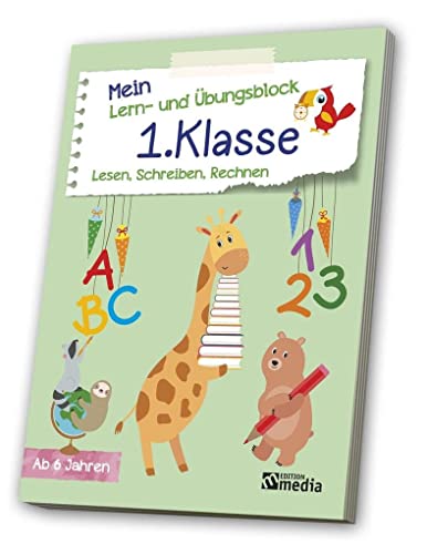 Mein Lern- & Übungsblock 1. Klasse - Lesen, Schreiben, Rechnen
