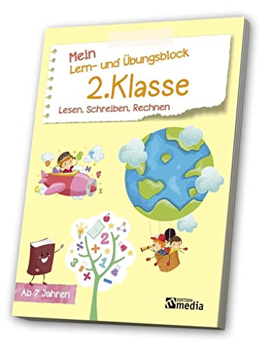Mein Lern- & Übungsblock 2. Klasse - Lesen, Schreiben, Rechnen Mein Lern- & Übungsblock 2. Klasse - Lesen, Schreiben, Rechnen
