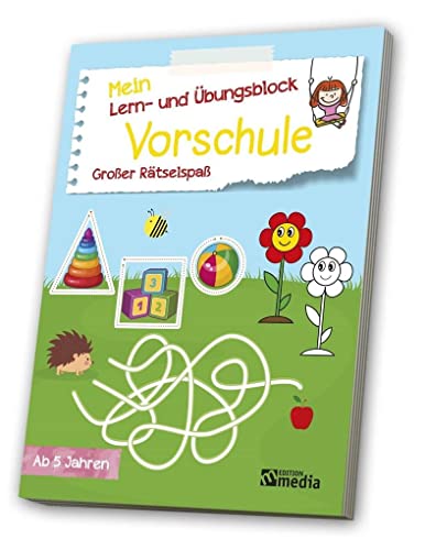 Mein Lern- & ÜbungsblockVorschule: Großer Rätselspaß: Großer Rätselspaß Mein Lern- & ÜbungsblockVorschule: Großer Rätselspaß: Großer Rätselspaß von Media Verlagsgesellschaft