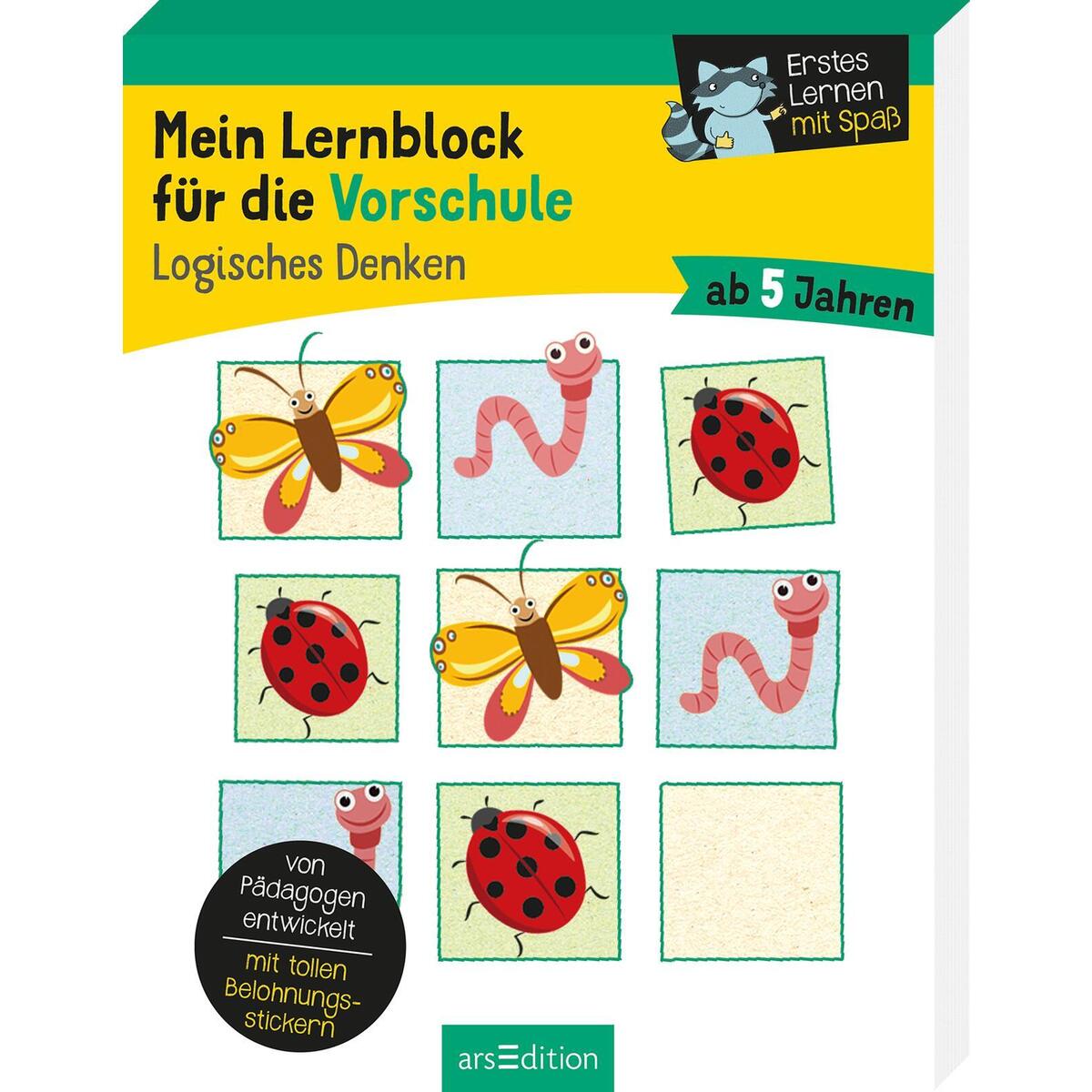 Mein Lernblock für die Vorschule - Logisches Denken Mein Lernblock für die Vorschule - Logisches Denken von Ars Edition GmbH
