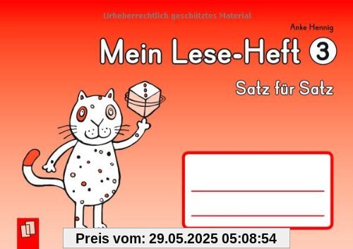 Mein Lese-Heft 3 - Satz für Satz