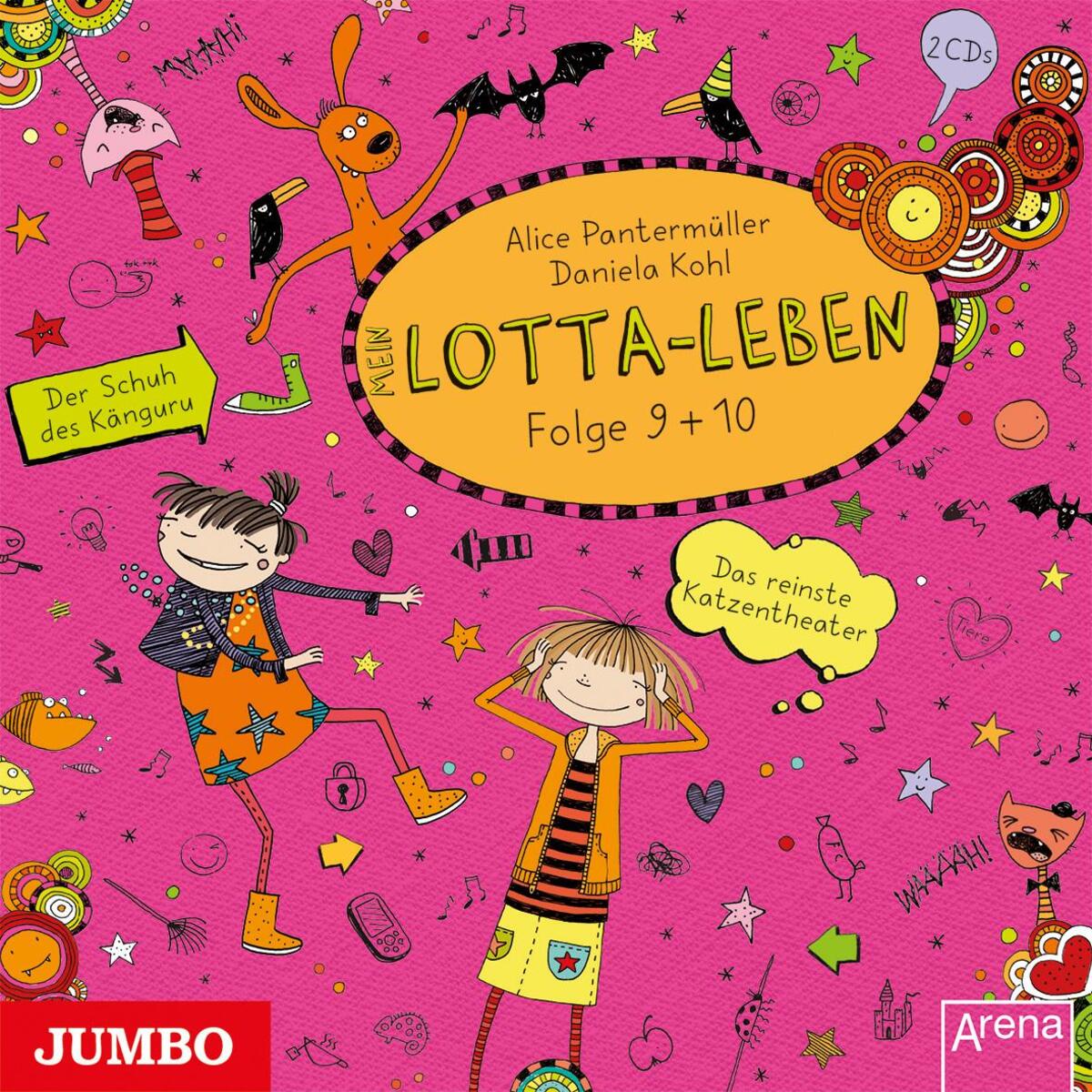 Mein Lotta-Leben. 09. Das reinste Katzentheater / 10. Der Schuh des Känguru Mein Lotta-Leben. 09. Das reinste Katzentheater / 10. Der Schuh des Känguru von Jumbo Neue Medien + Verla