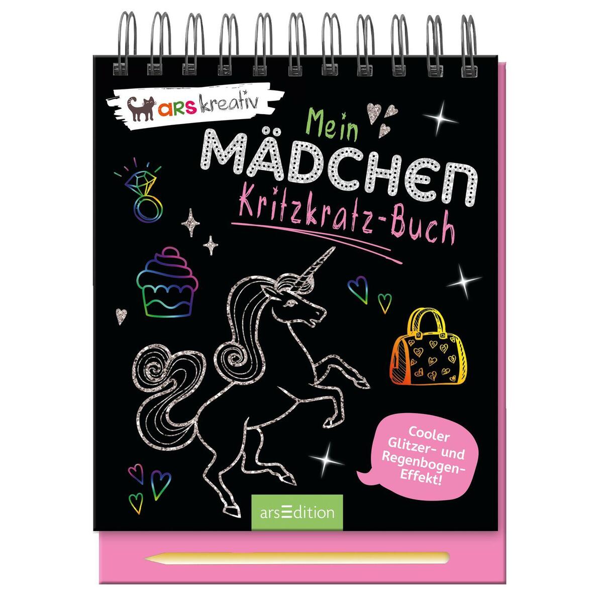Mein Mädchen-Kritzkratz-Buch Mein Mädchen-Kritzkratz-Buch von Ars Edition GmbH