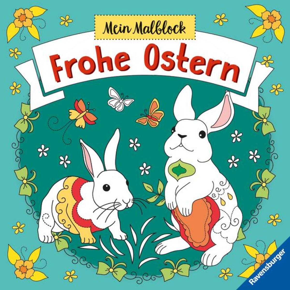 Mein Malblock: Frohe Ostern von Ravensburger Verlag