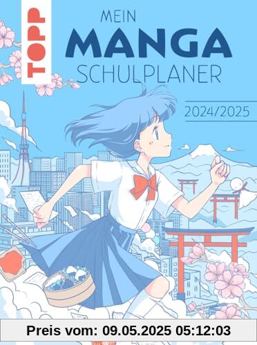 Mein Manga-Schulplaner 2024/2025. Von Chiana aka @chiana.art und Hiro aka @einfachjapanisch: Mit praktischem Schutzumschlag und Leseband