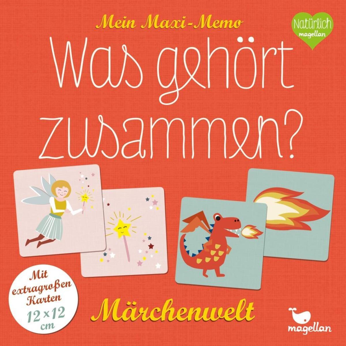 Mein Maxi-Memo - Was gehört zusammen? - Märchenwelt Mein Maxi-Memo - Was gehört zusammen? - Märchenwelt von Magellan GmbH