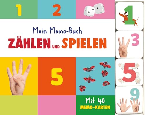 Mein Memo-Buch Zählen und Spielen: Mit 40 Memo-Karten! Für Kinder ab 3 Jahren von Schwager & Steinlein