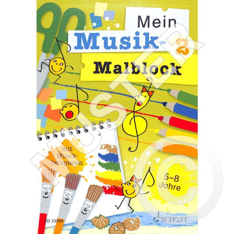 Mein Musik Malblock 2
