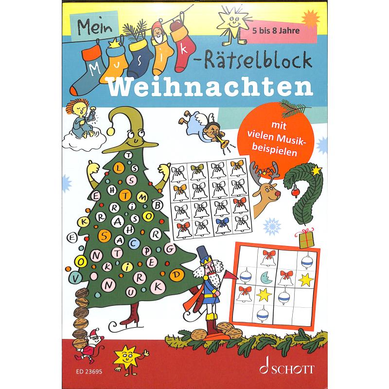 Mein Musik Rätselblock - Weihnachten