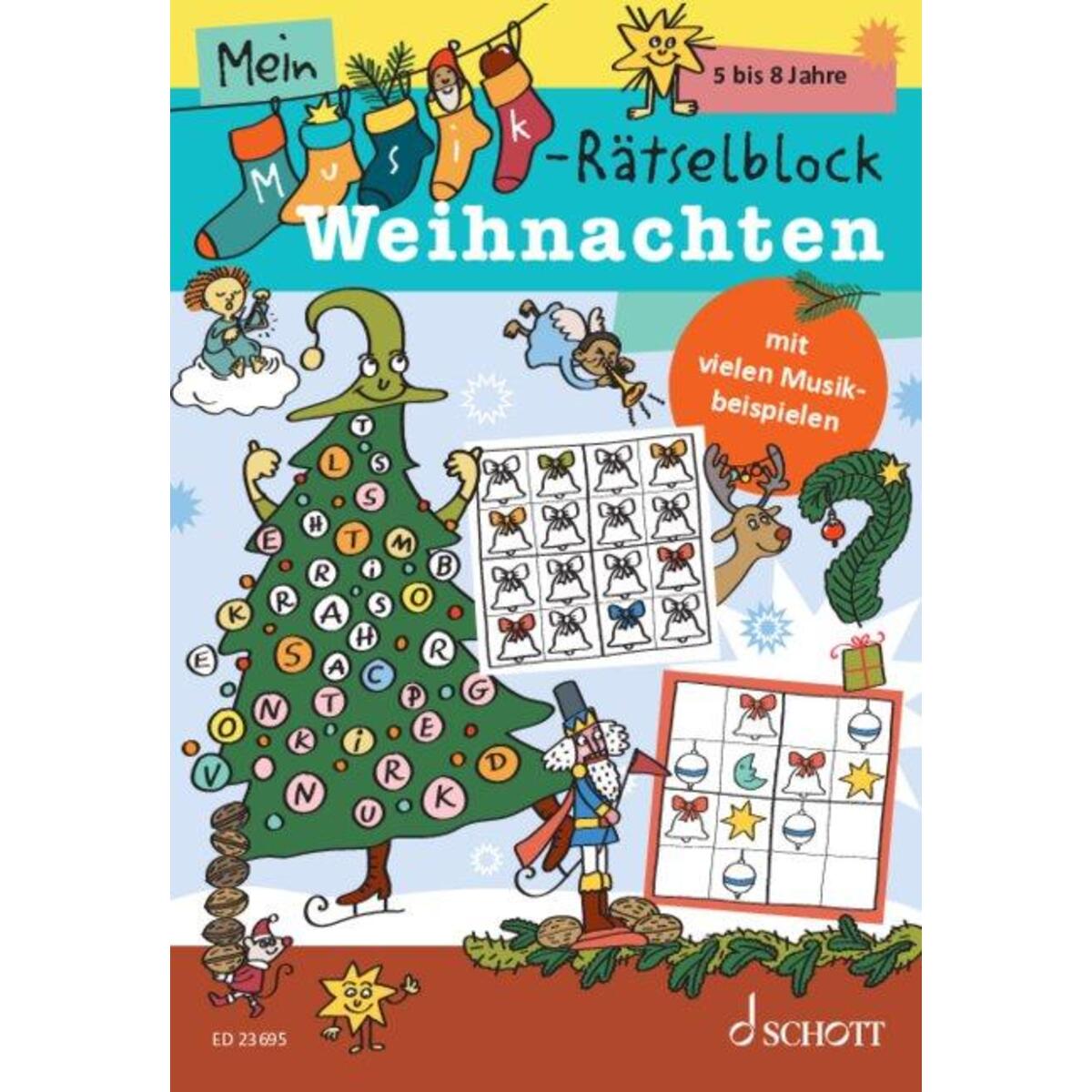 Mein Musik-Rätselblock - Weihnachten von Schott Music