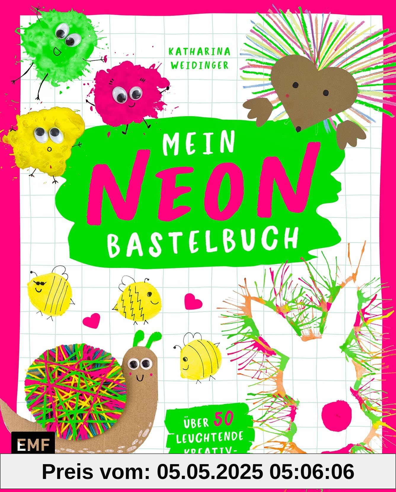 Mein NEON-Bastelbuch – von Bastel- und DIY-Bloggerin Mavalina: Über 50 leuchtende Kreativprojekte – für Kinder ab 4 Jahren Mein NEON-Bastelbuch – von Bastel- und DIY-Bloggerin Mavalina: Über 50 leuchtende Kreativprojekte – für Kinder ab 4 Jahren