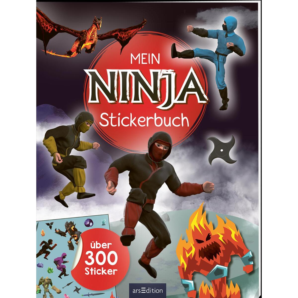Mein Ninja-Stickerbuch von Ars Edition GmbH