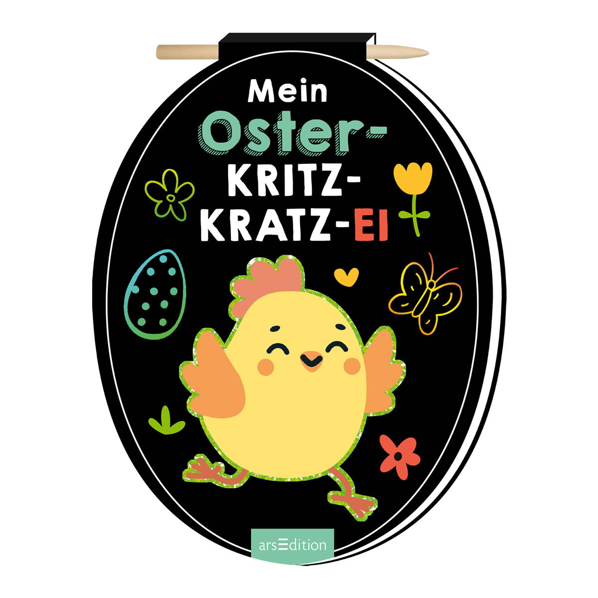 Mein Oster-Kritzkratz-Ei von Ars Edition GmbH
