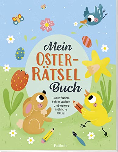 Mein Oster-Rätselbuch: Paare finden, Fehler suchen und weitere fröhliche Rätsel | Beschäftigungsideen für die Osterzeit. Bilderrätsel für Kinder ab 5 Jahren (Geschenke fürs Osternest) Mein Oster-Rätselbuch: Paare finden, Fehler suchen und weitere fröhliche Rätsel | Beschäftigungsideen für die Osterzeit. Bilderrätsel für Kinder ab 5 Jahren (Geschenke fürs Osternest)