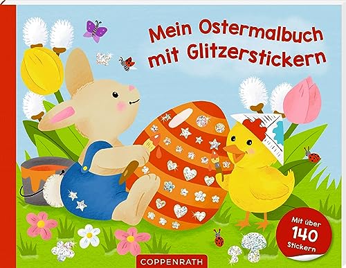 Mein Ostermalbuch mit Glitzerstickern von Coppenrath Verlag GmbH & Co. KG