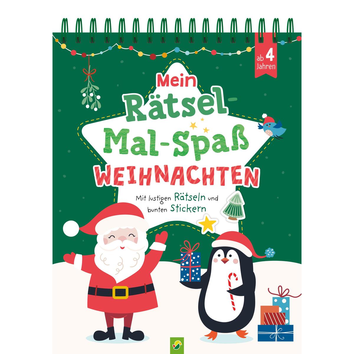 Mein Rätsel-Mal-Spaß Weihnachten Mein Rätsel-Mal-Spaß Weihnachten von Schwager und Steinlein